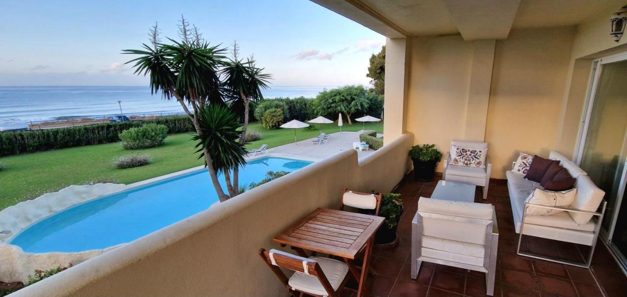 Beachfront Neptuno I, Complex,Views,Pool,Garden, Elviria Μαρμπέλλα Εξωτερικό φωτογραφία
